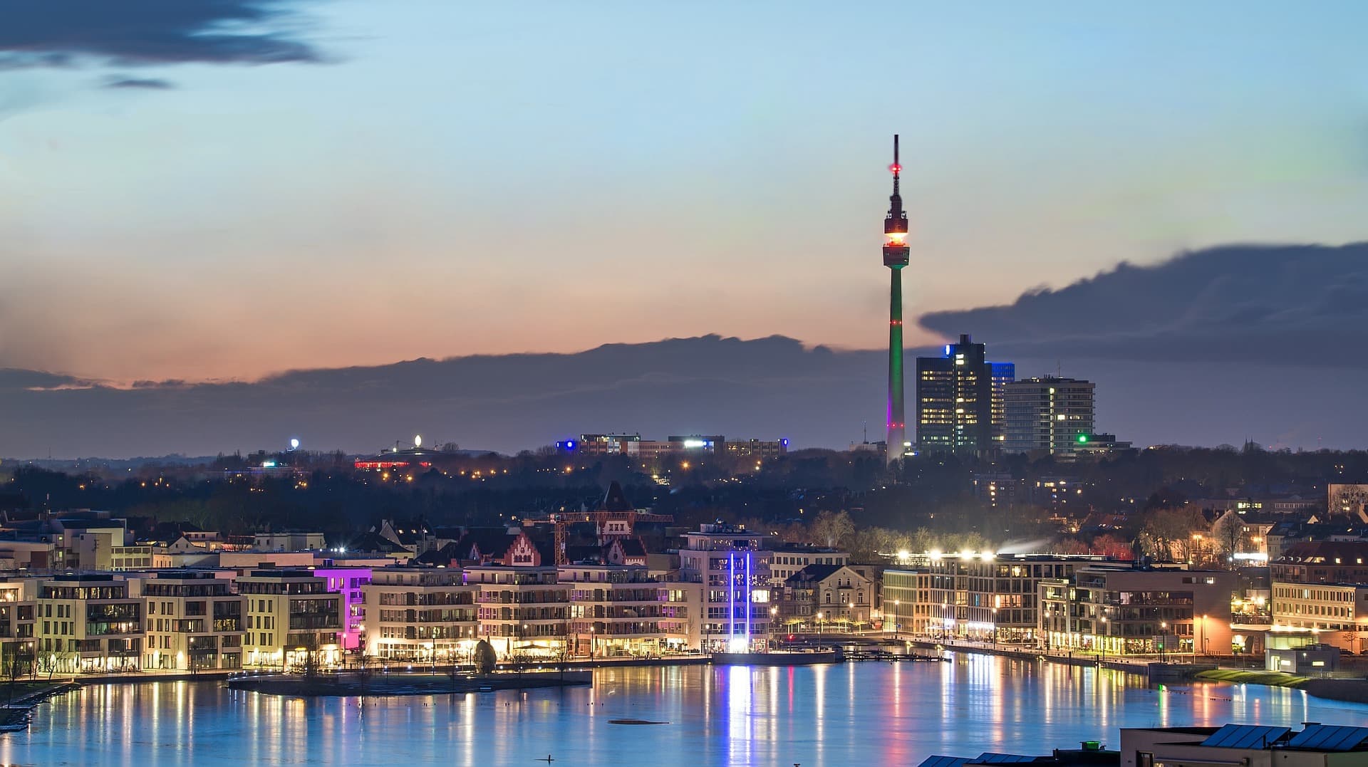 Skyline von Dortmund mit Fernsehturm